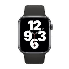 Apple Cinturino Solo Loop Apple Watch | 38/40/41/42 mm - Taglia 2 - Nero