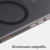 Accezz Cover Lite con MagSafe | Fluted | Apple iPhone 16 - Grigio