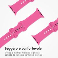 imoshion Cinturino in silicone⁺ Apple Watch | 38/40/41/42 mm - Taglia S/M - Barbie Pink