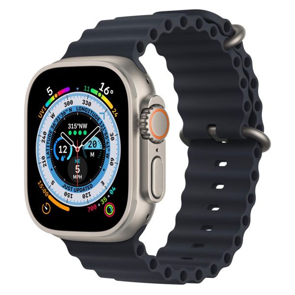 Apple Estensione per cinturino Ocean Apple Watch | 44/45/46/49 mm - Taglia XL - Midnight