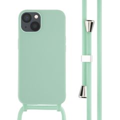 imoshion Cover in Silicone con Cordino Apple iPhone 13 - Menta verde