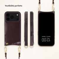 Selencia Cover per telefono Nova con cordino e portacarte Apple iPhone 18 Pro Max / 17 Pro Max - Checks