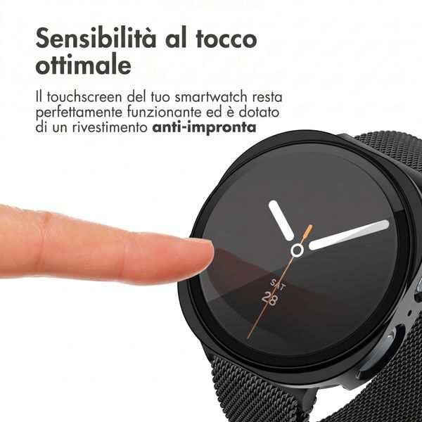 imoshion Cover rigida integrale Samsung Galaxy Watch 8 (44 mm) - Nero