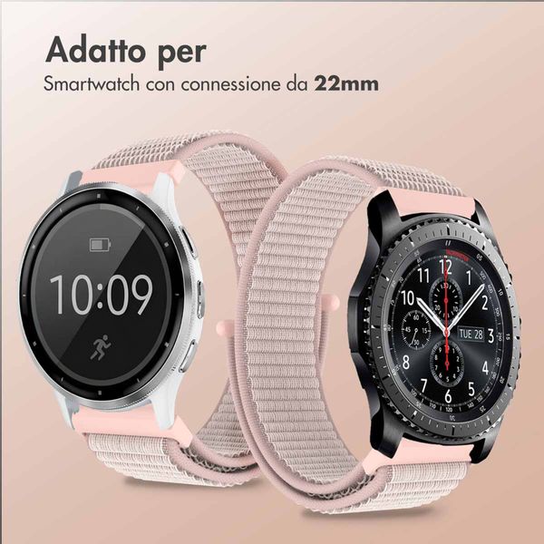imoshion Cinturino in nylon  - Attacco universale 20 mm - Rosa