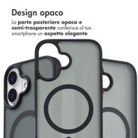 imoshion Cover posteriore Color Guard con MagSafe Apple iPhone 16 - Nero