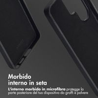 Accezz Cover in Pelle con MagSafe Samsung Galaxy S26 Ultra - Onyx Black