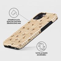 Burga Cover Posteriore Resistente con MagSafe Apple iPhone 13 - Honeycomb