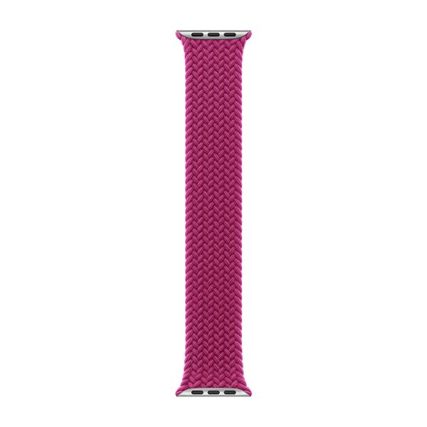 Apple Cinturino Solo intrecciato Apple Watch | 44/45/46/49 mm - Taglia 2 - Magenta