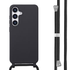 imoshion Cover in Silicone con Cordino Samsung Galaxy S25 - Nero