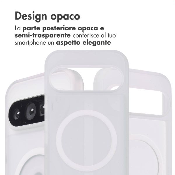 imoshion Cover posteriore Color Guard con MagSafe Google Pixel 9 / 9 Pro / 10 / 10 Pro - Bianco