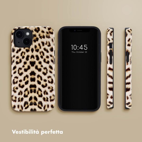 Selencia Cover posteriore Vivid con MagSafe Apple iPhone 14 - Wild Leo