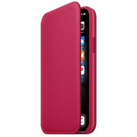 Apple Cover a libro in Pelle con Chiusura Apple iPhone 11 Pro - Red Raspberry