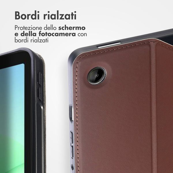 Accezz Cover Tablet Classica Samsung Galaxy Tab A11 Plus - Marrone