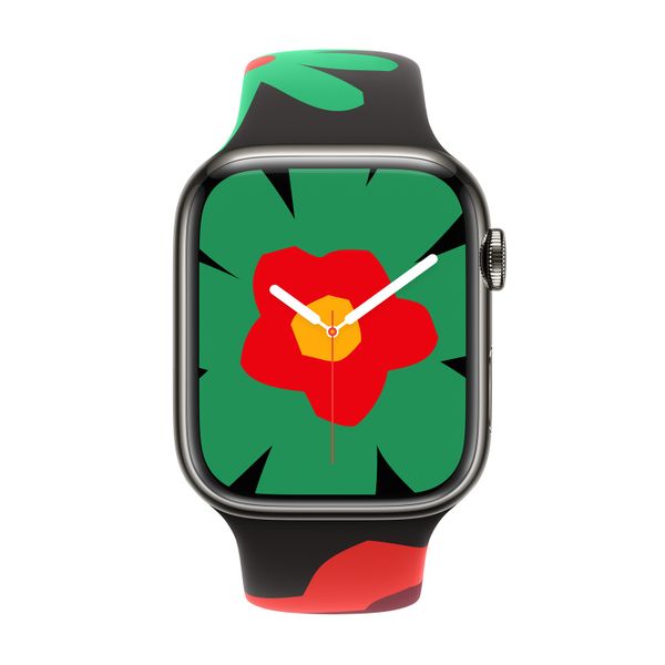Apple Cinturino sportivo Apple Watch | 38/40/41/42 mm - Taglia M/L - Black Unity
