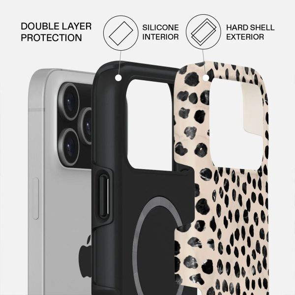 Burga Cover Posteriore Resistente con MagSafe Apple iPhone 17 Pro - Almond Latte