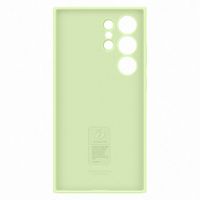 Samsung Cover originale in silicone Samsung Galaxy S24 Ultra - Light Green