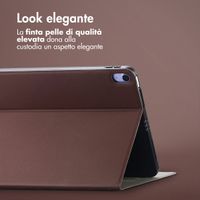 Accezz Cover Tablet Classica Apple iPad Air 11 pollici (2026) M4 / (2025) M3 / (2024) M2 / Air 5 (2022) / Air 4 (2020) - Marrone