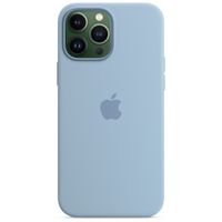 Apple Cover Posteriore in Silicone con MagSafe Apple iPhone 13 Pro Max - Blue Fog