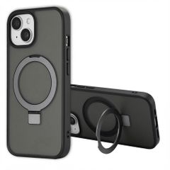Accezz Cover con anello e supporto con MagSafe Apple iPhone 15 - Nero