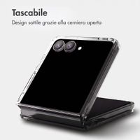 Accezz Cover posteriore Xtreme Impact con MagSafe Samsung Galaxy Z Flip 8 - Trasparente