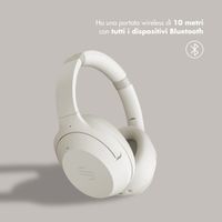 Selencia Cuffie wireless Urban Play - Cancellazione attiva del rumore (ANC) - Con cover - Melody Mist