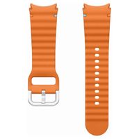 Samsung Cinturino Sport originale Samsung Galaxy Watch 4 / 5 / 6 / 7 / FE (20 mm) - Taglia S/M - Orange