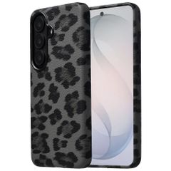 Selencia Cover Sabi Stampa pantera con MagSafe Samsung Galaxy S26 - Midnight Black