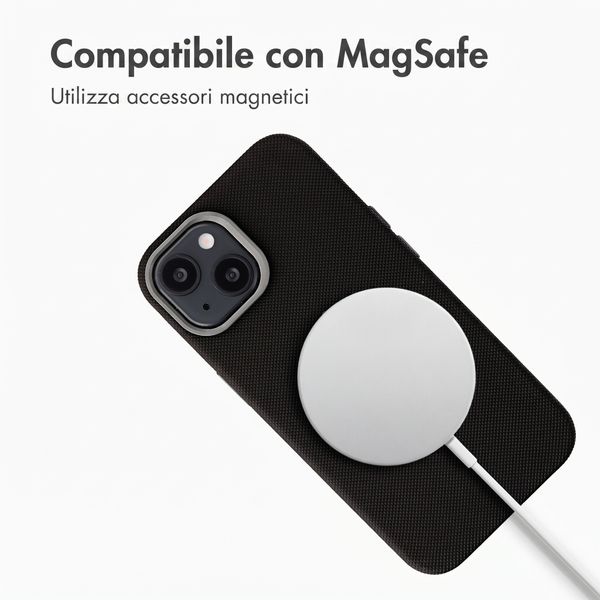 Accezz Cover Mesh con MagSafe Apple iPhone 15 - Nero