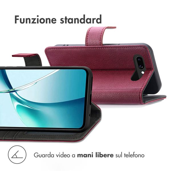 imoshion Cover a libro di Lusso Google Pixel 9A - Bordeaux