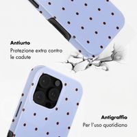 Selencia Cover Posteriore Vivid Apple iPhone 16 Pro Max - Happy Dots Digital Sky