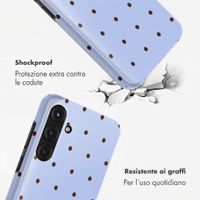 Selencia Cover Posteriore Vivid Samsung Galaxy S25 FE - Happy Dots Digital Sky