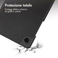 imoshion Cover a libro Trifold Samsung Galaxy Tab A11 / A9 8.7 pollici - Nero