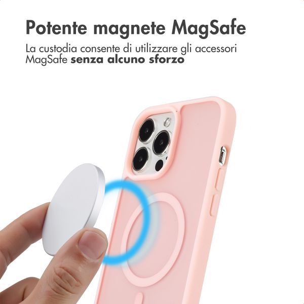 imoshion Cover posteriore Color Guard con MagSafe Apple iPhone 13 Pro Max - Rosa chiaro