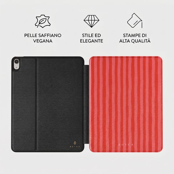 Burga Cover per Tablet Apple iPad Air 11 pollici (2026) M4 / (2025) M3 / (2024) M2 - Pomegranate