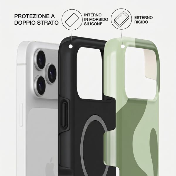 Burga Cover Posteriore Resistente con MagSafe Apple iPhone 17 Pro - No Rush