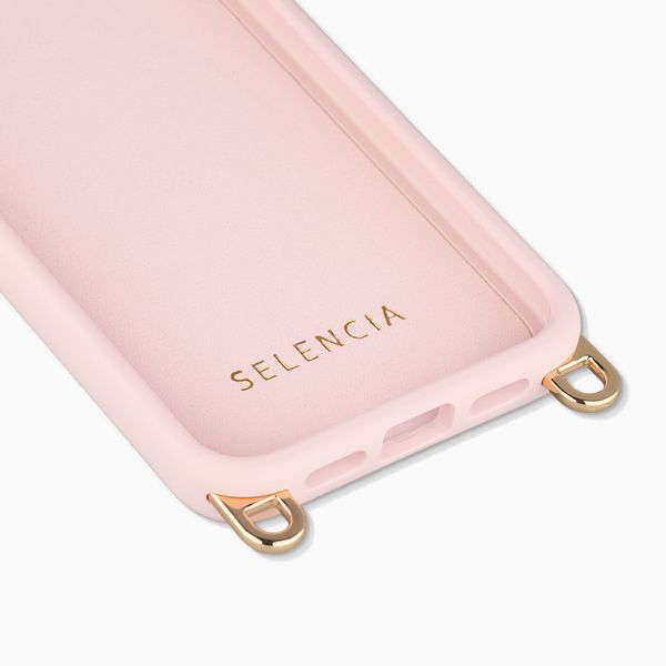 Selencia Cover posteriore Rivièra con MagSafe con ganci rimovibili Apple iPhone 11 - Sorbet Pink