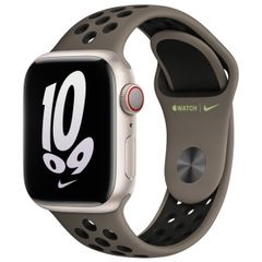 Apple Cinturino Nike Sport Apple Watch | 38/40/41/42 mm - Taglia S/M/L - Olive Grey / Black