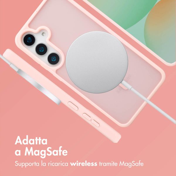 imoshion Cover posteriore Color Guard con MagSafe Samsung Galaxy S25 Plus - Rosa chiaro