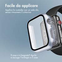 imoshion Cover rigida integrale Apple Watch 7 / 8 / 9 - 45 mm - Argento