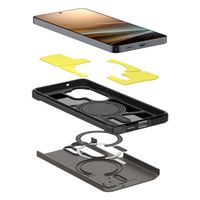 Spigen Cover Posteriore Corazzata Tough con MagSafe Samsung Galaxy S26 Ultra - Gunmetal