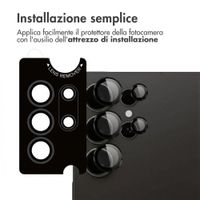 imoshion 2 Pack protezione lente fotocamera Samsung Galaxy S25 Ultra - Nero