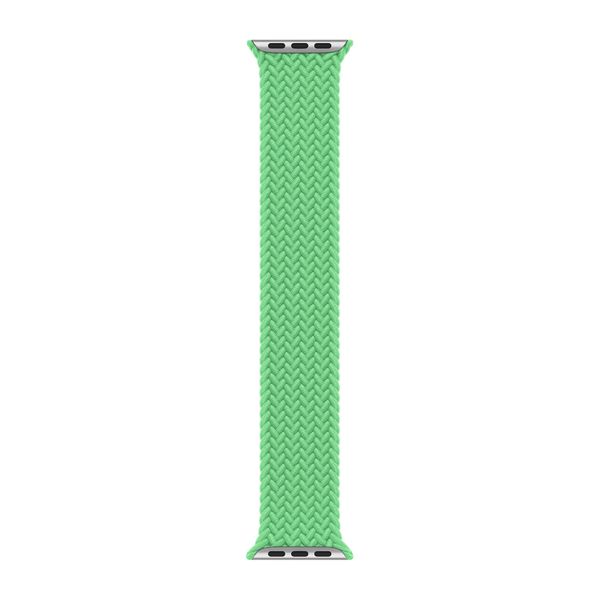 Apple Cinturino Solo intrecciato Apple Watch | 38/40/41/42 mm - Taglia 5 - Bright Green
