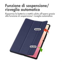 imoshion Cover a libro Trifold Samsung Galaxy Tab S11 Ultra - Blu scuro