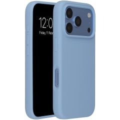 Accezz Cover in silicone liquido con MagSafe Apple iPhone 18 Pro Max / 17 Pro Max - Azzurro