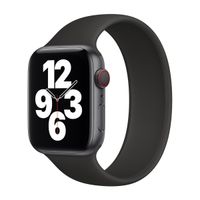 Apple Cinturino Solo Loop Apple Watch | 38/40/41/42 mm - Taglia 4 - Nero