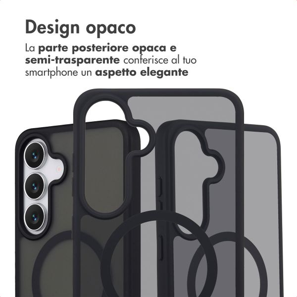 imoshion Cover posteriore Color Guard con MagSafe Samsung Galaxy S25 FE - Nero