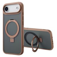 Accezz Cover con anello e supporto con MagSafe Apple iPhone Air - Marrone