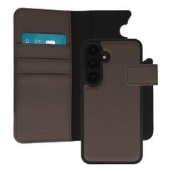 imoshion Cover a libro di lusso 2-in-1 rimovibile Samsung Galaxy S25 - Marrone