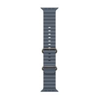 Apple Cinturino Ocean Apple Watch | 44/45/46/49 mm - Anchor Blue / Natural Titanium