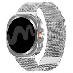 imoshion Cinturino milanese magnetico Samsung Galaxy Watch Ultra 2 (2026) / Ultra (2024/2025) - Argento